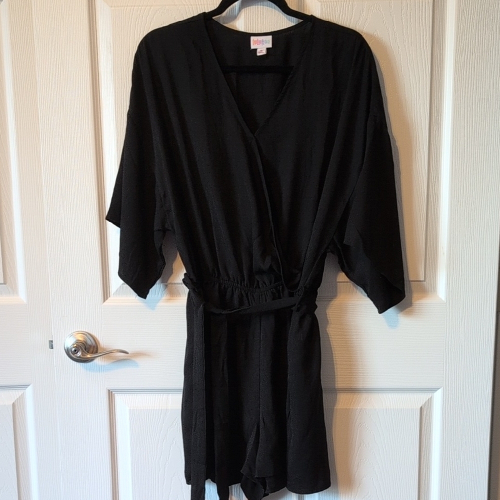 LuLaRoe Black Romper